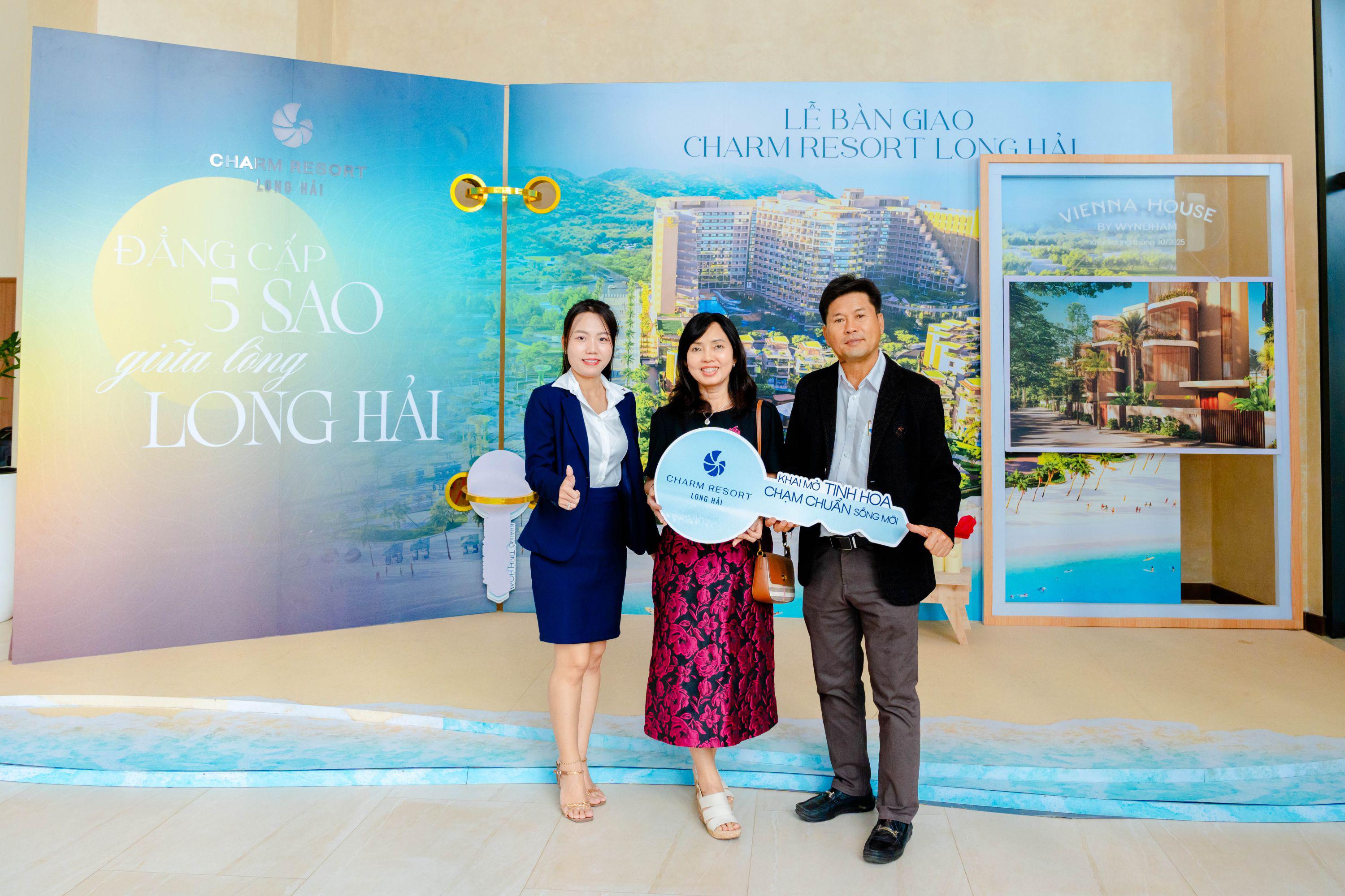 Nhịp bàn giao tại Charm Resort Long Hải vẫn đang được duy trì đều đặn để đưa những “ngôi nhà thứ hai” về tay Quý chủ nhân.